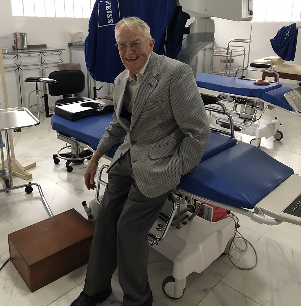 Dr. Lowell Gess in clinic